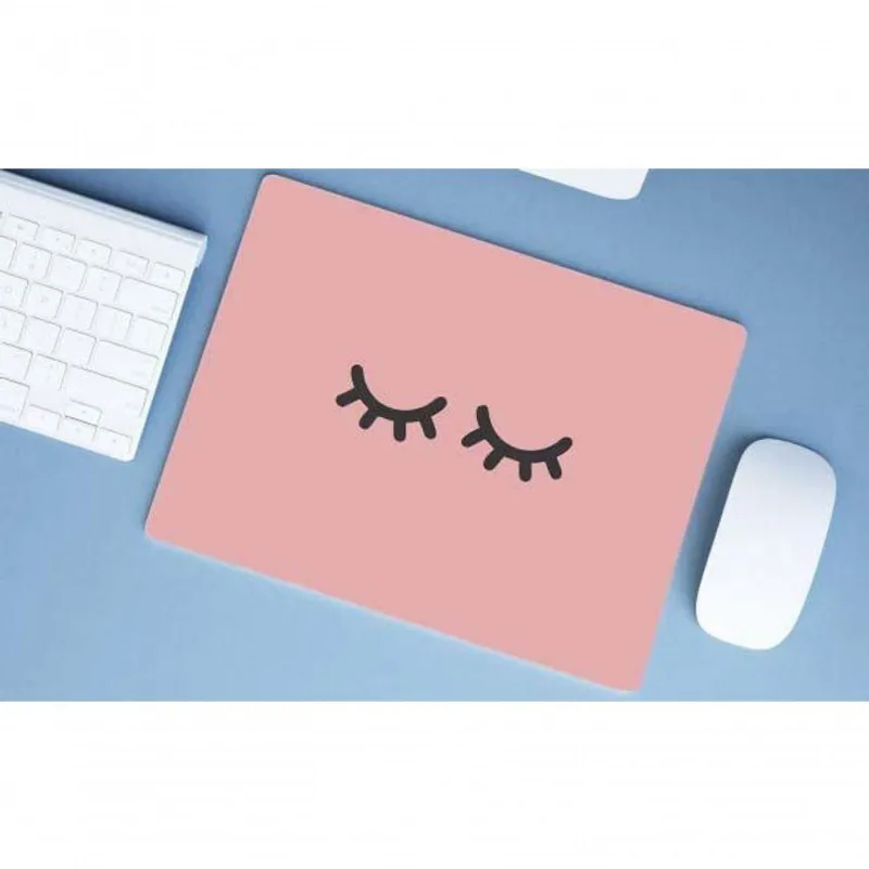 Mouse Pad Grande Infantil Presente Cílios - DELUZZ
