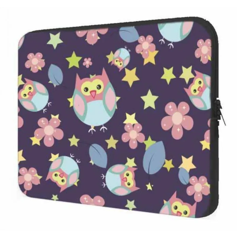 Case Notebook Bebê Corujas