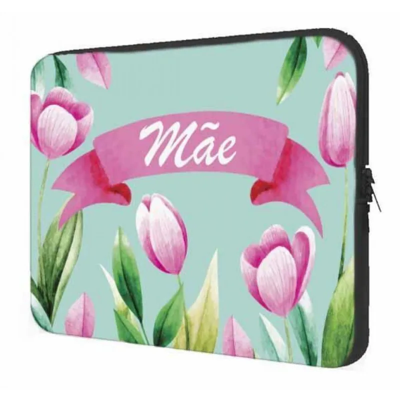 Case Notebook Amo Minha Mãe Flores para Mamãe