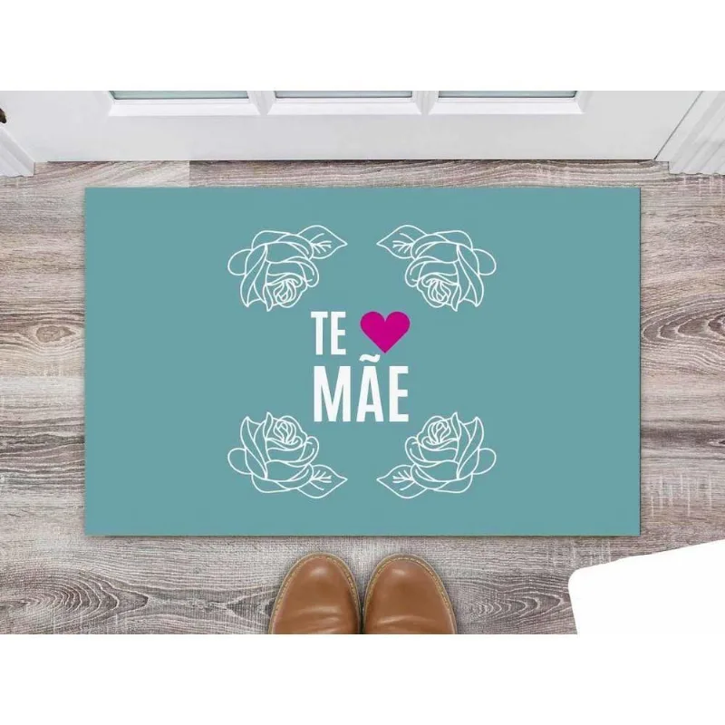 Tapete Te Amo Mamãe - DELUZZ