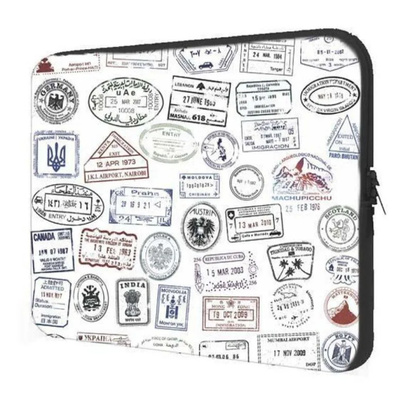 Case Notebook 14" para Hp Carimbos Passaporte