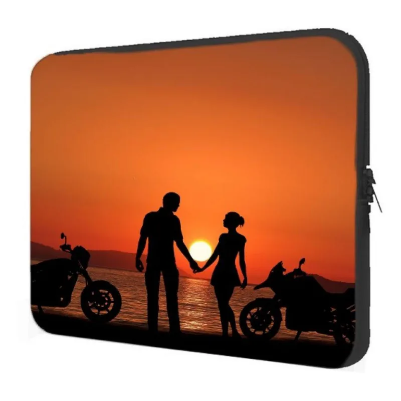 Case Notebook 14" Slim Motos No Por do Sol
