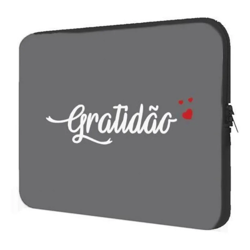 Case Notebook 14" Neoprene Gratidão