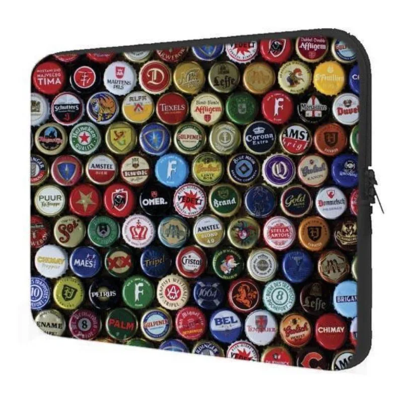 Case Notebook 14" Capa Tampinhas de Cerveja