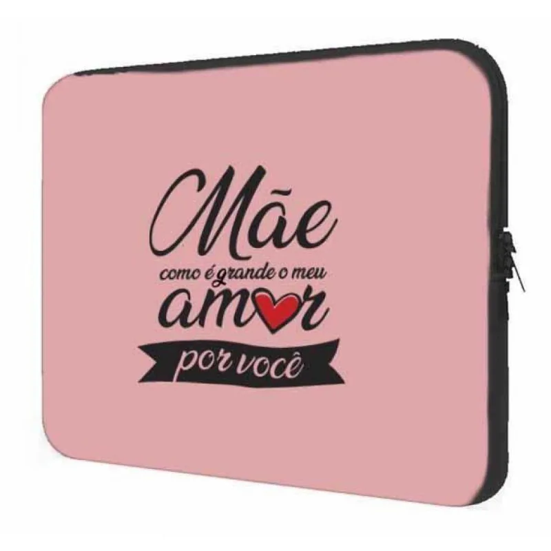 Case Notebook 14" Capa Mãe Como é Grande Meu Amor