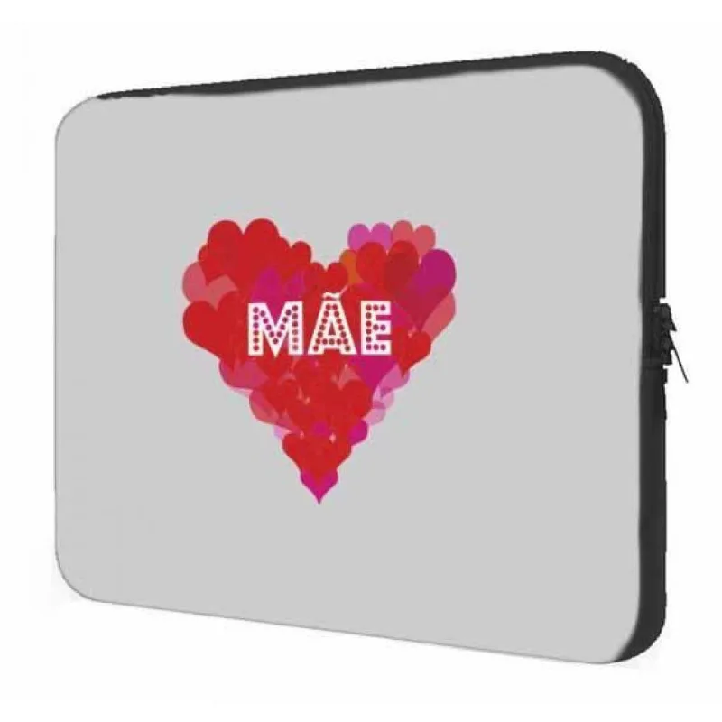 Case Notebook 14" Maleta Mãe Corações