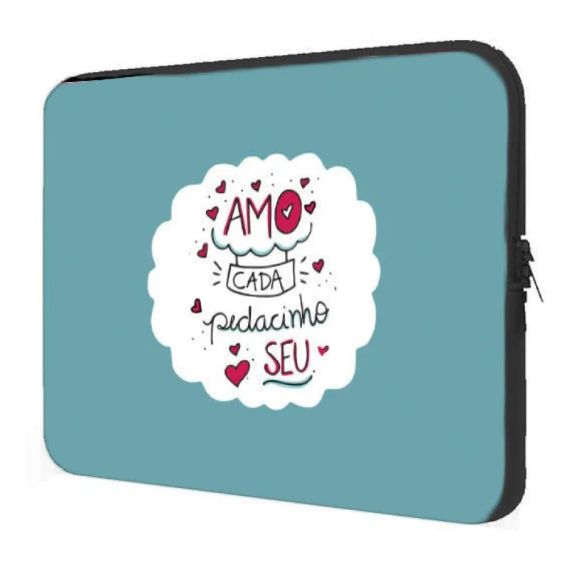 Case Notebook 14" Namorados Amo Cada Pedacinho Seu