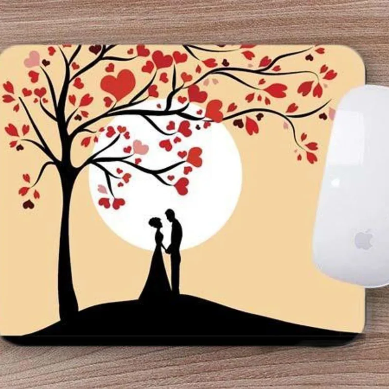 Mouse Pad Dia dos Namorados Sombra Casal - DELUZZ