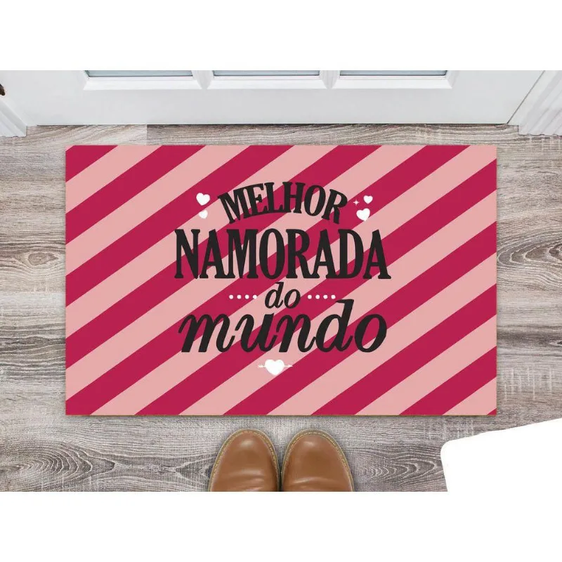 Tapete Melhor Namorada do Mundo - DELUZZ