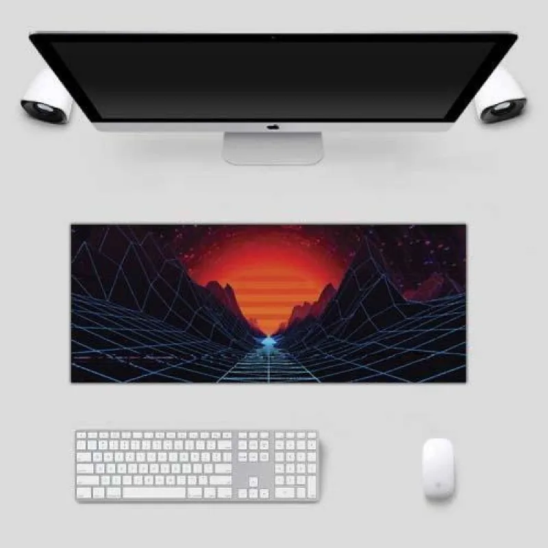 Mouse Pad Grande Gamer Speed 3d - DELUZZ