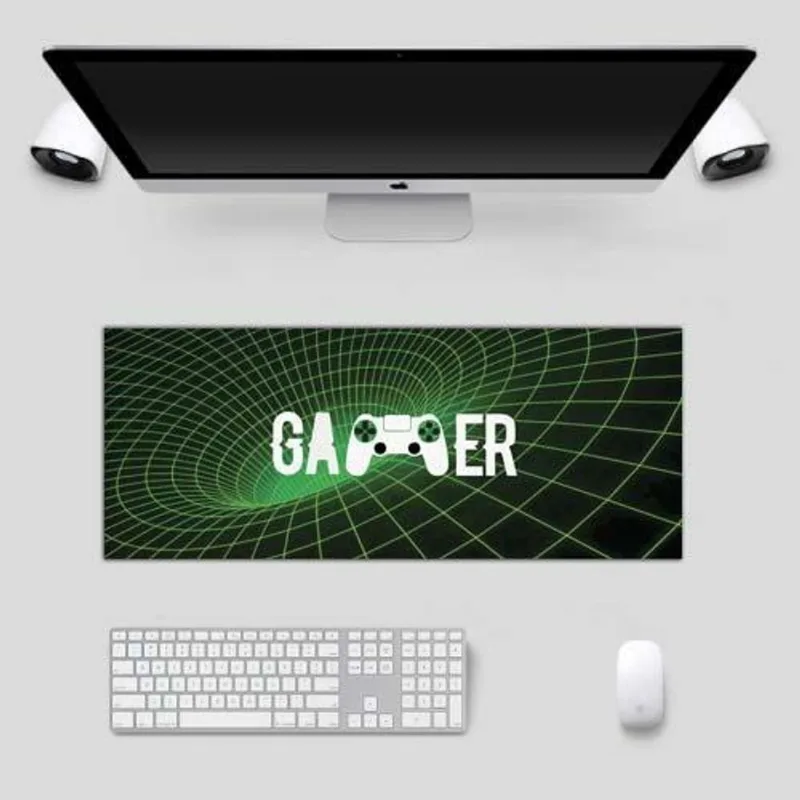 Mouse Pad Grande Gamer Speed Psicodélico - DELUZZ