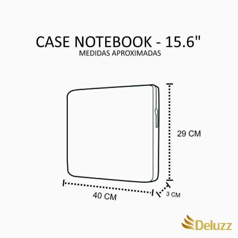 Capa Case Notebook 15.6 Personalizado Santo Expedito