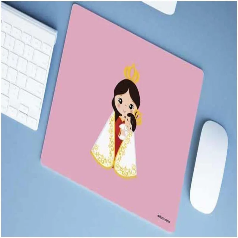Mouse Pad Emborrachado Personalizado Grande Nossa Senhora De Nazaré - DELUZZ