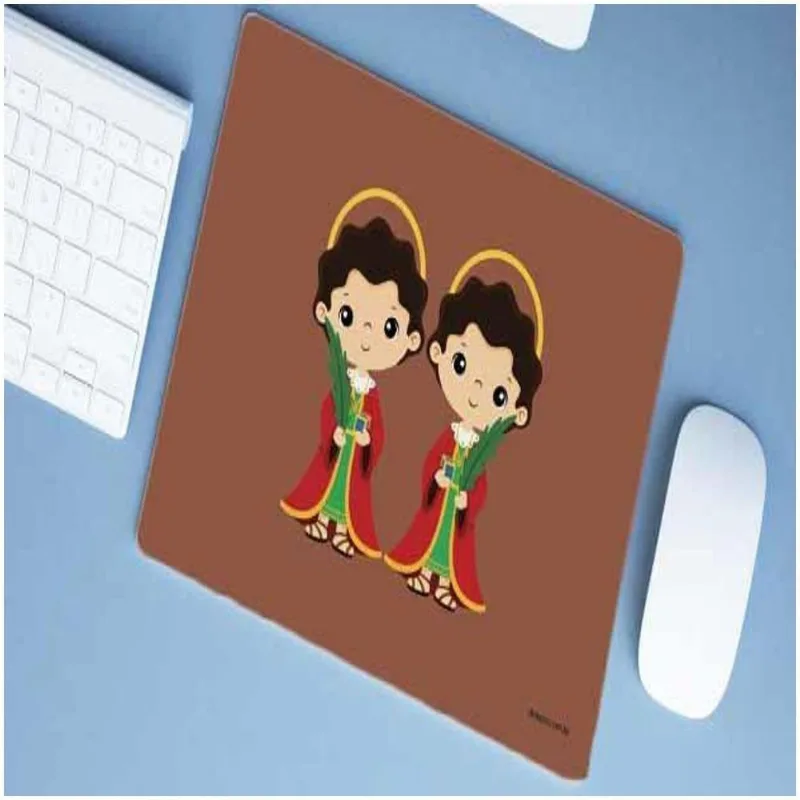 Mouse Pad Emborrachado Personalizado Grande São Cosme E São Damião - DELUZZ