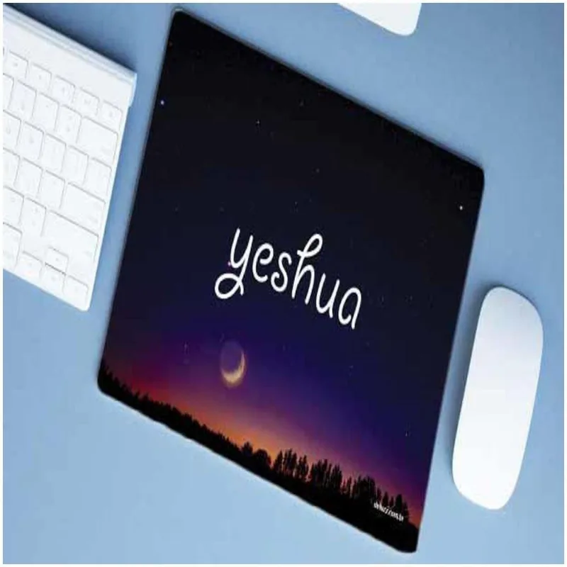 Mouse Pad Emborrachado Personalizado Grande Yeshua - DELUZZ
