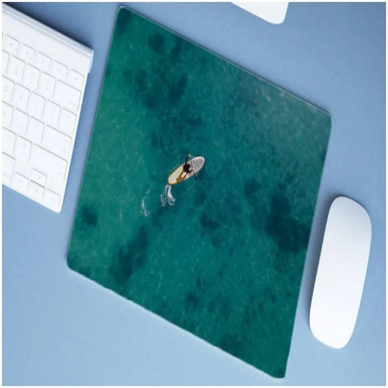 Mouse Pad Emborrachado Personalizado Grande Prancha No Mar - DELUZZ
