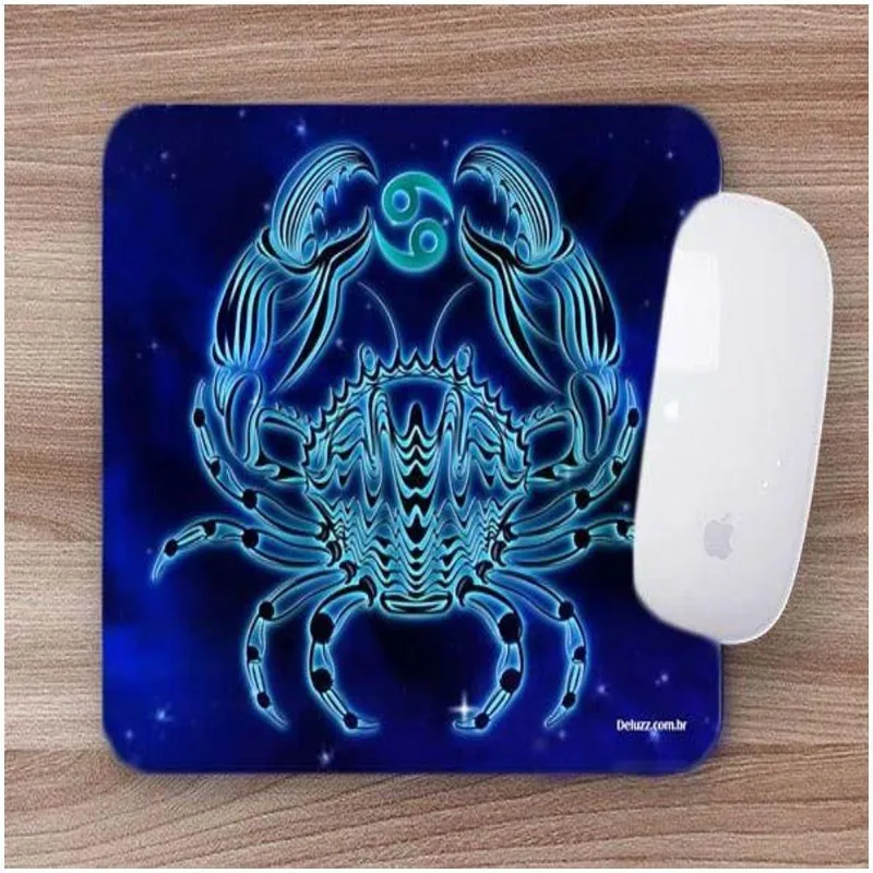 Mouse Pad Emborrachado Personalizado Câncer - DELUZZ