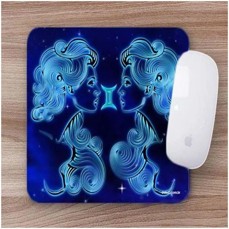Mouse Pad Emborrachado Personalizado Gêmeos - DELUZZ
