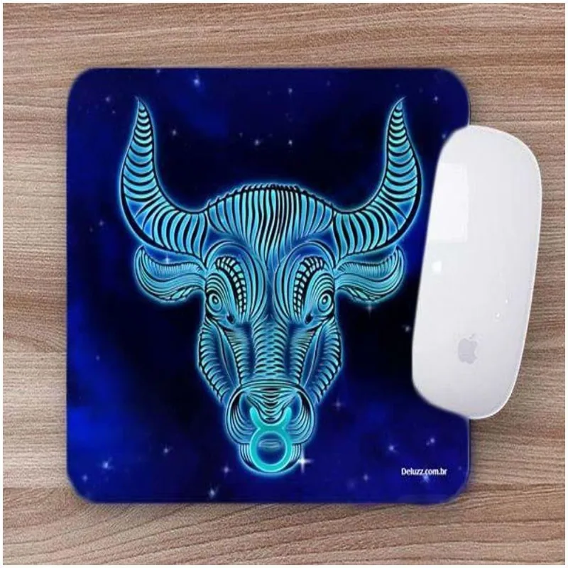 Mouse Pad Emborrachado Personalizado Touro - DELUZZ