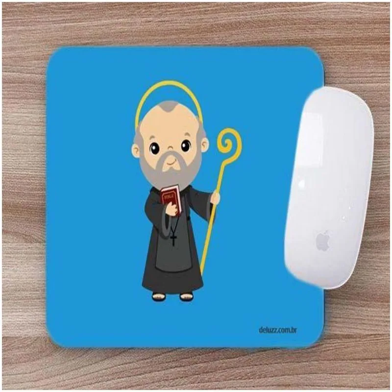 Mouse Pad Emborrachado Personalizado São Bento - DELUZZ