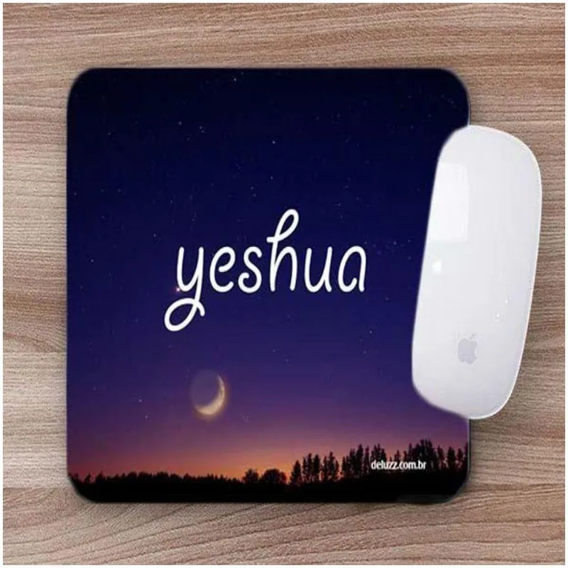 Mouse Pad Emborrachado Personalizado Yeshua - DELUZZ