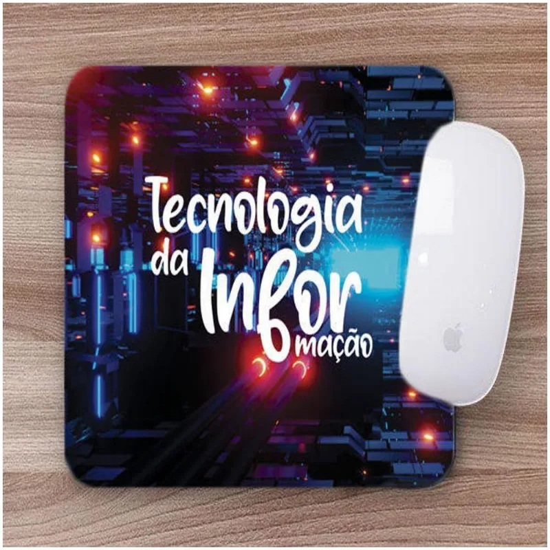 Mouse Pad Emborrachado Personalizado Ti - DELUZZ