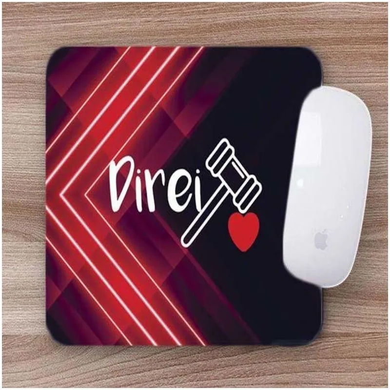 Mouse Pad Emborrachado Personalizado Direito - DELUZZ