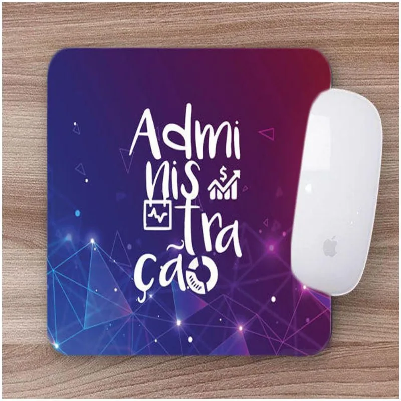 Mouse Pad Emborrachado Personalizado Administração - DELUZZ