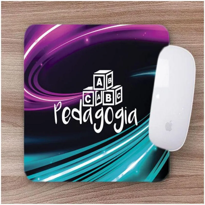 Mouse Pad Emborrachado Personalizado Pedagogia - DELUZZ