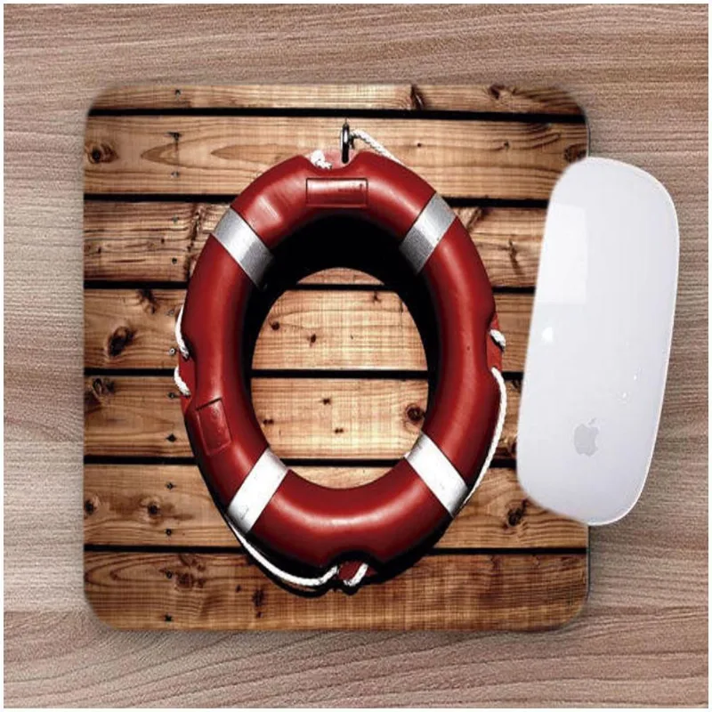 Mouse Pad Emborrachado Personalizado Bóia Retrô - DELUZZ