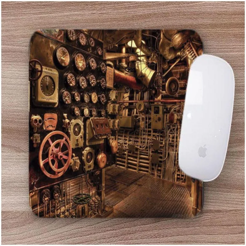 Mouse Pad Emborrachado Personalizado Casa De Máquinas - DELUZZ