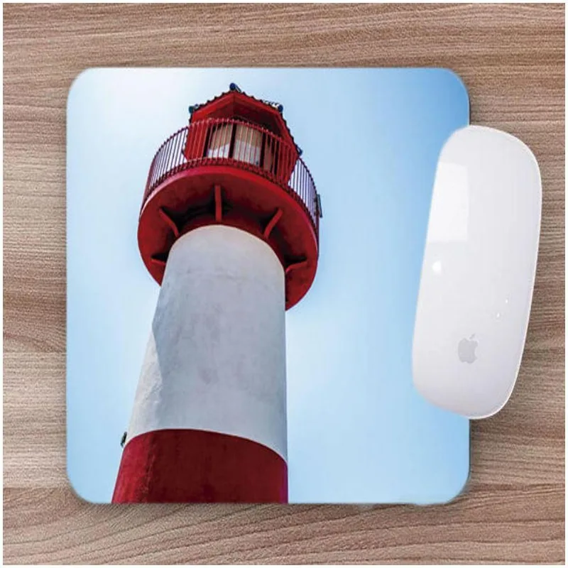 Mouse Pad Emborrachado Personalizado Faról Vermelho - DELUZZ