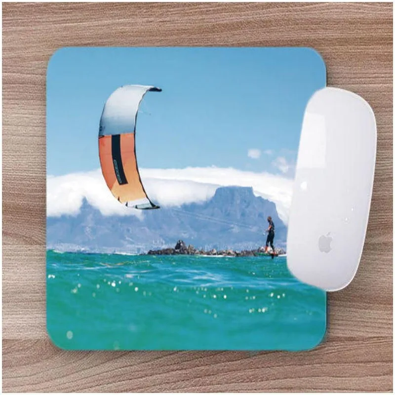 Mouse Pad Emborrachado Personalizado Kitesurf - DELUZZ