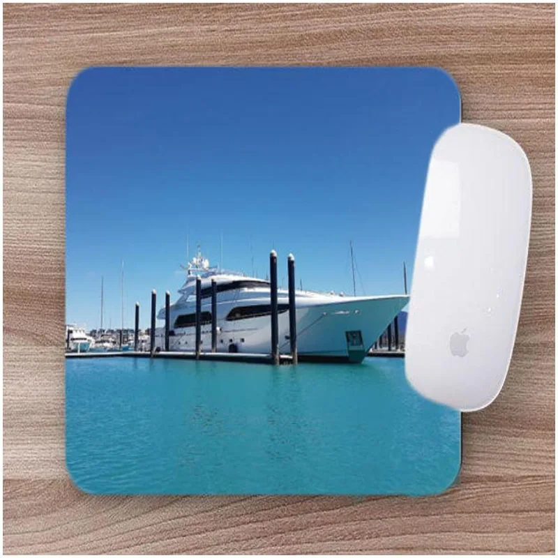 Mouse Pad Emborrachado Personalizado Lancha Grande - DELUZZ