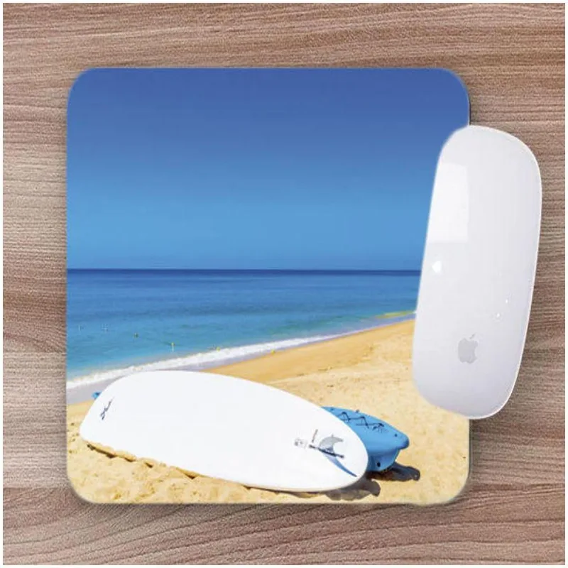 Mouse Pad Emborrachado Personalizado Pranchas Na Areia - DELUZZ