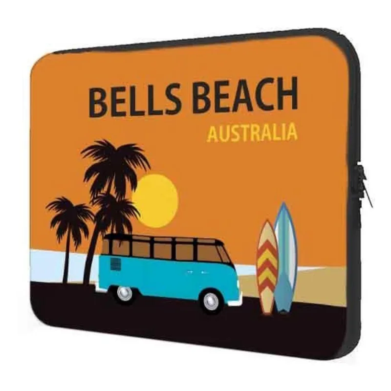 Capa Case Notebook 14 Personalizado SurfBells Beach