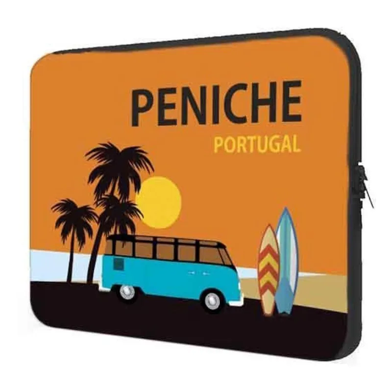 Capa Case Notebook 14 Personalizado Surf Peniche