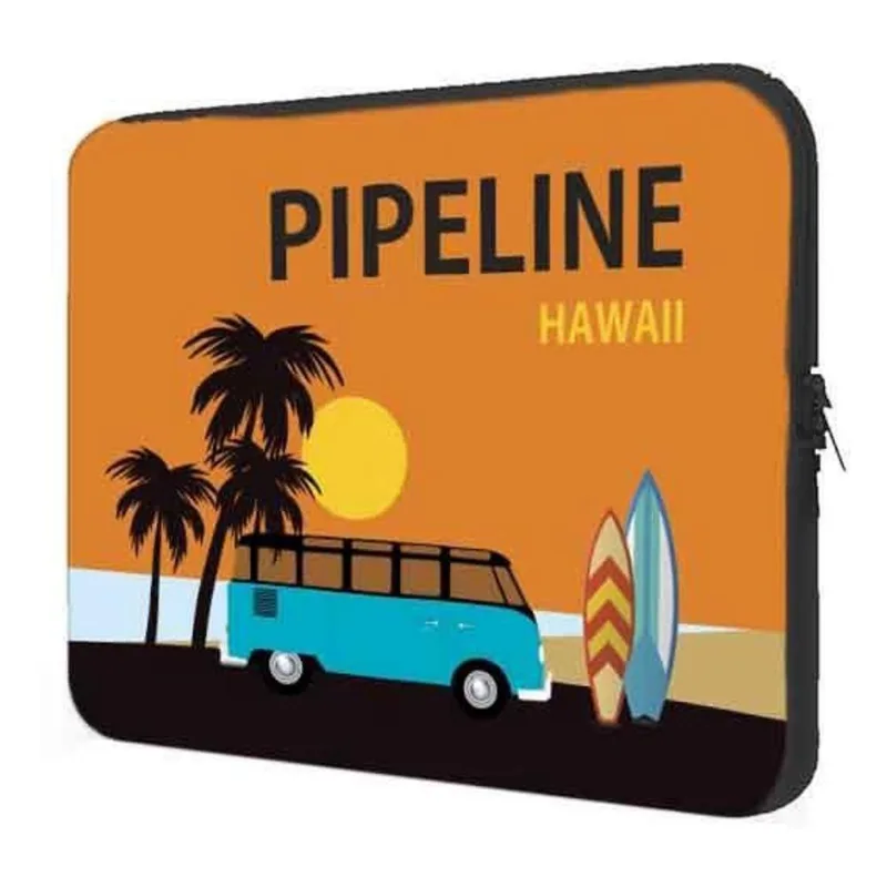 Capa Case Notebook 14 Personalizado Surf Pipeline