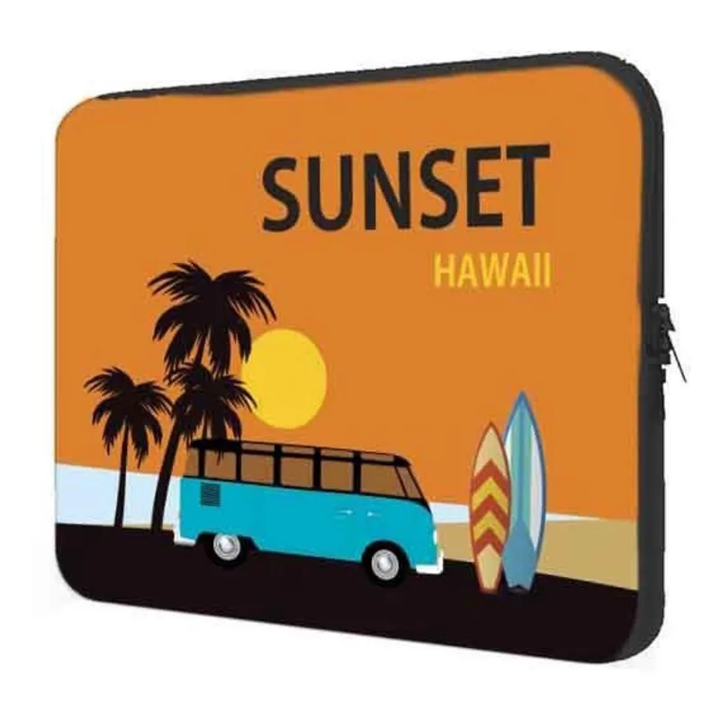 Capa Case Notebook 14 Personalizado Surf Sunset