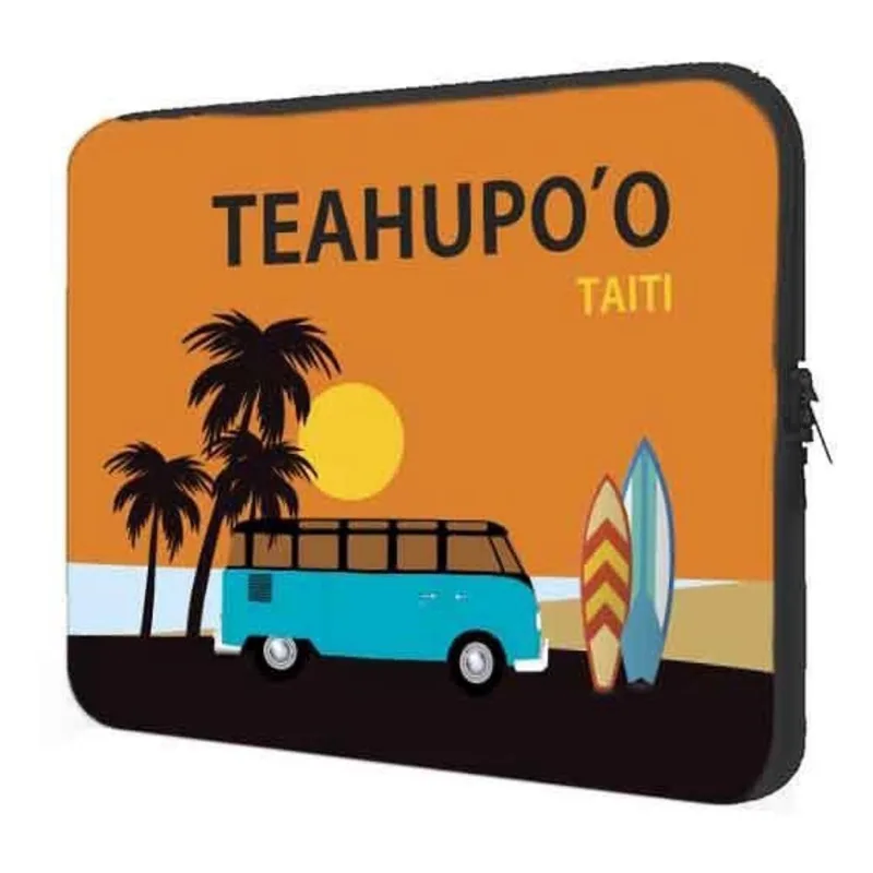 Capa Case Notebook 14 Personalizado Surf Teahupoo