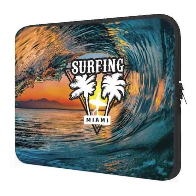 Capa Case Notebook 15,6 Personalizado Surf Onda Miami