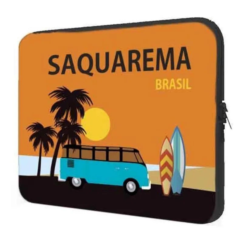 Capa Case Notebook 15,6 Personalizado Surf Saquarema