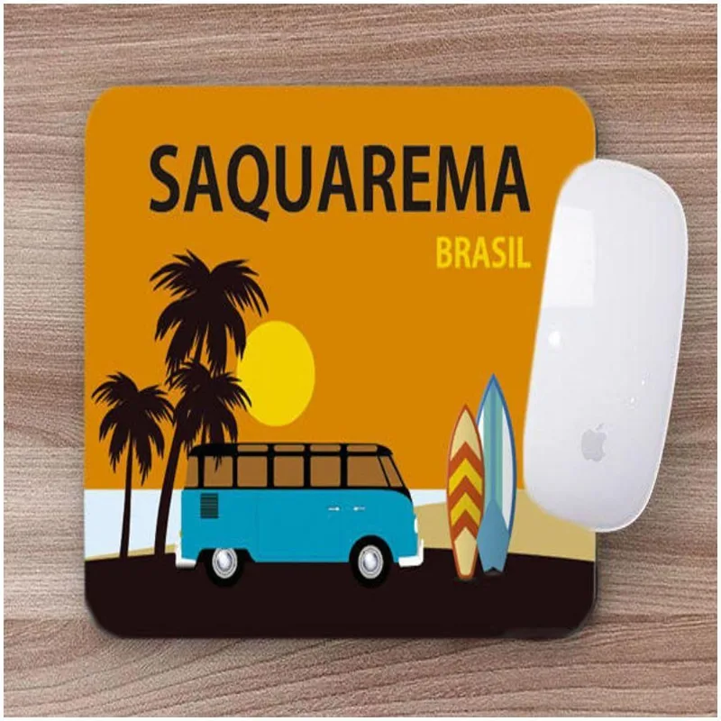 Mouse Pad Emborrachado Personalizado Surf Saquarema - DELUZZ