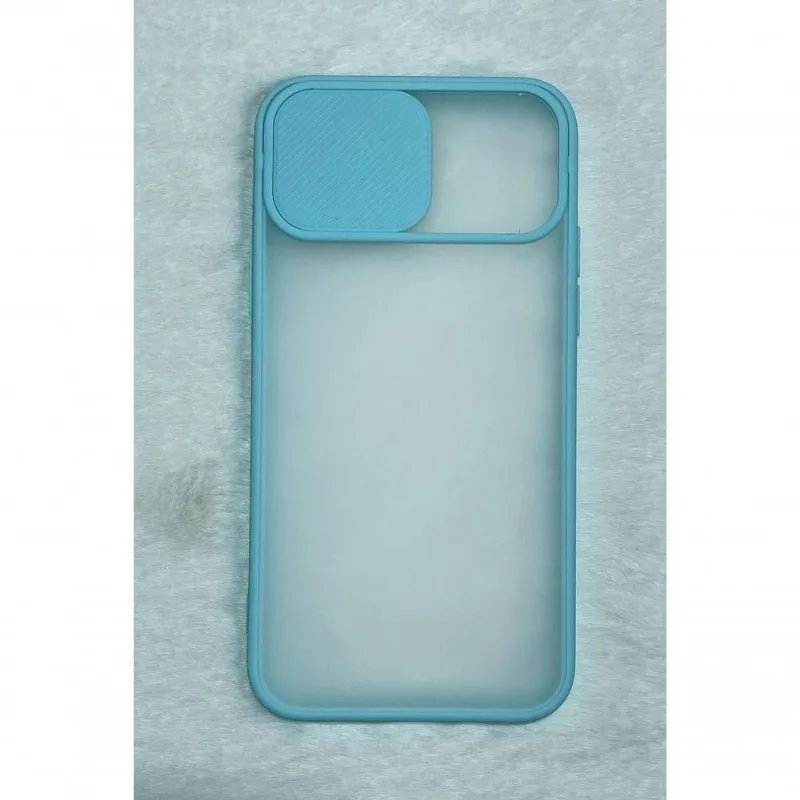 Capinha Silicone Protege Câmera Compativel Iphone 11 Pro 5.8 Translúcida Cor Verde água