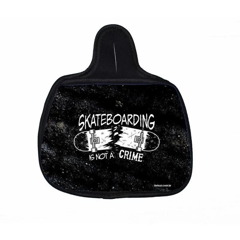 Lixo Car Lixeira Carro Neoprene Personalizado Skate Is Not a Crime