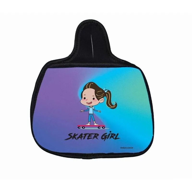 Lixo Car Lixeira Carro Neoprene Personalizado Skate Skater Girl