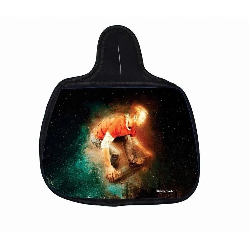 Lixo Car Lixeira Carro Neoprene Personalizado Skate Skatista Cidade Noite