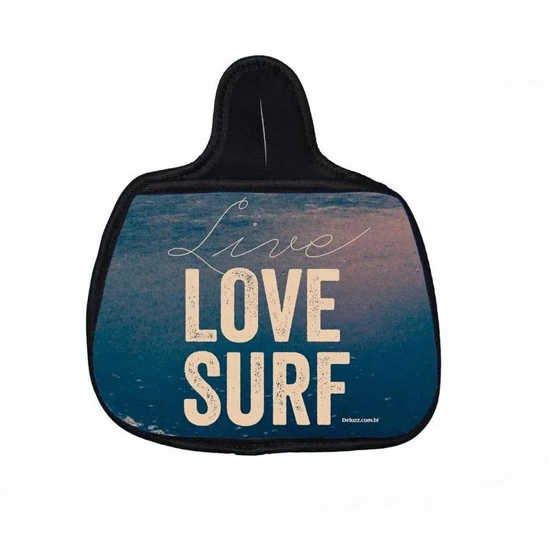 Lixo Car Lixeira Carro Neoprene Personalizado Surf Live Love Surf