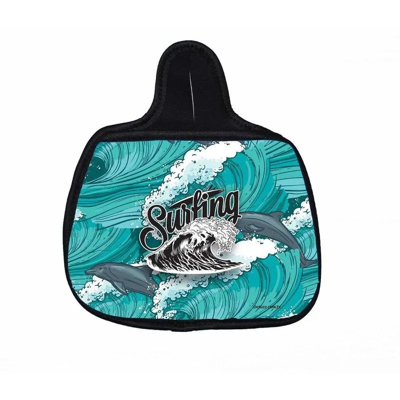 Lixo Car Lixeira Carro Neoprene Personalizado Surf Surfing Golfinhos