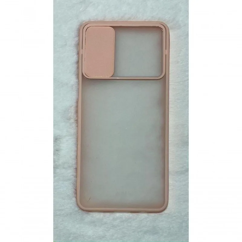 Capinha Silicone Câmera Samsung M31S 6.5 Translúcida Rosa - DELUZZ
